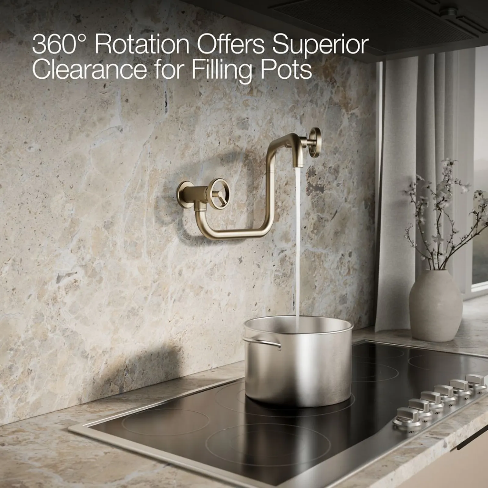Wall-mount pot filler^Kohler Sale
