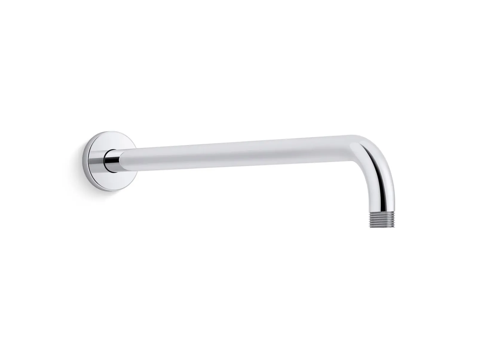 19" wall-mount single-function rainhead arm and flange^Kohler Best