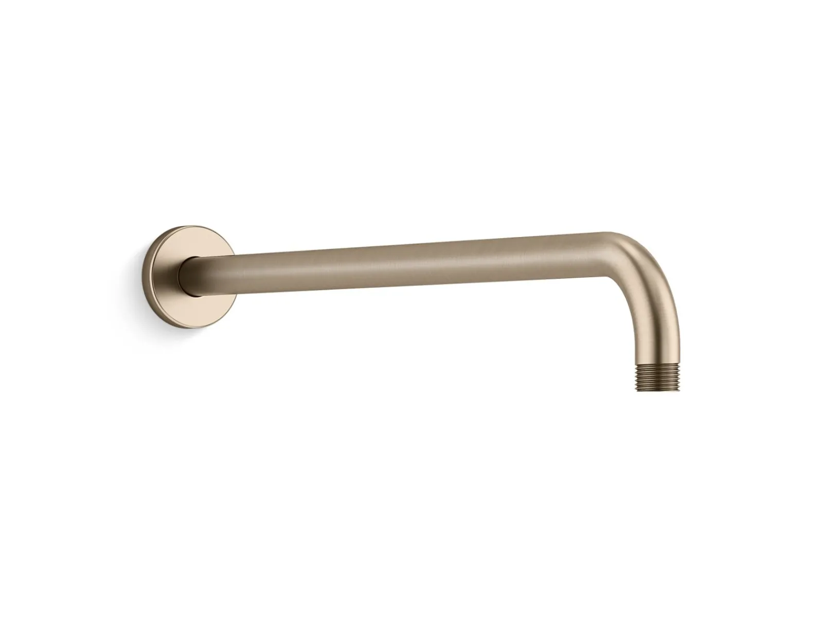 19" wall-mount single-function rainhead arm and flange^Kohler Best