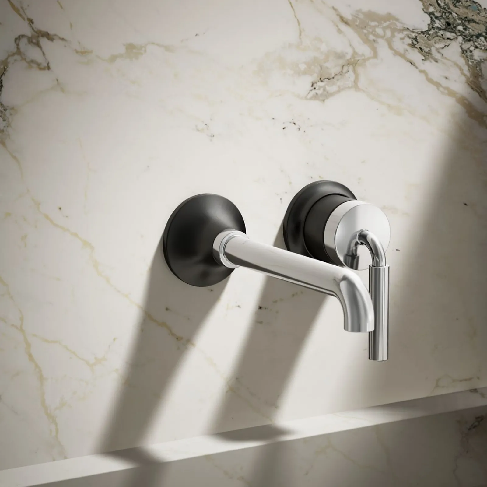 Wall-mount single-handle bathroom sink faucet, 1.2 gpm^Kohler Best