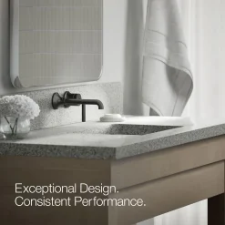 Wall-mount single-handle bathroom sink faucet, 1.2 gpm^Kohler Best