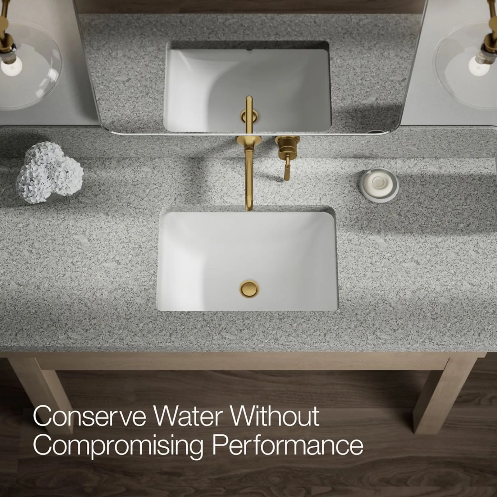 Wall-mount single-handle bathroom sink faucet, 1.2 gpm^Kohler Best