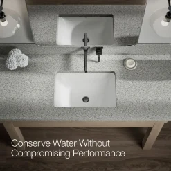 Wall-mount single-handle bathroom sink faucet, 1.2 gpm^Kohler Best