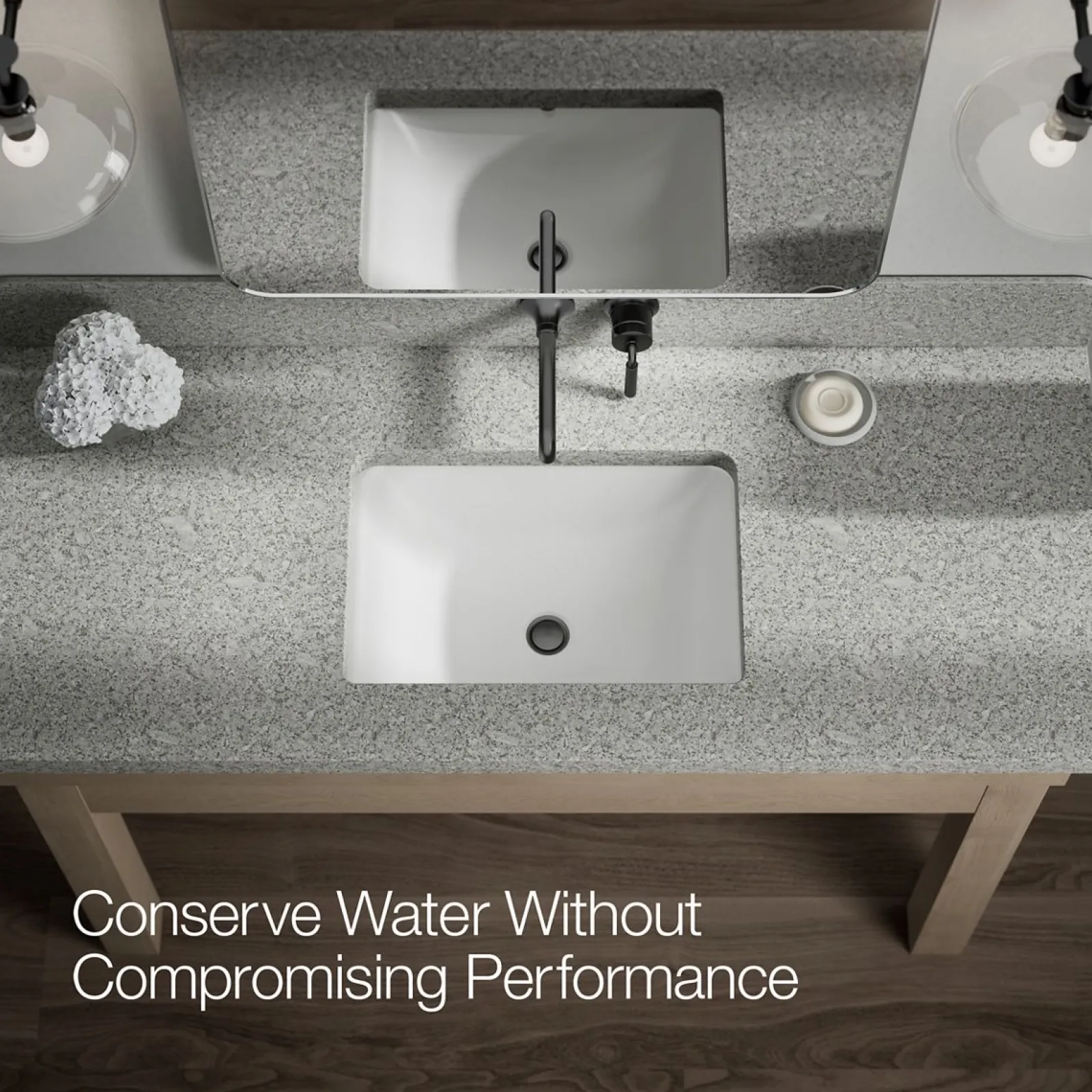 Wall-mount single-handle bathroom sink faucet, 1.2 gpm^Kohler Best