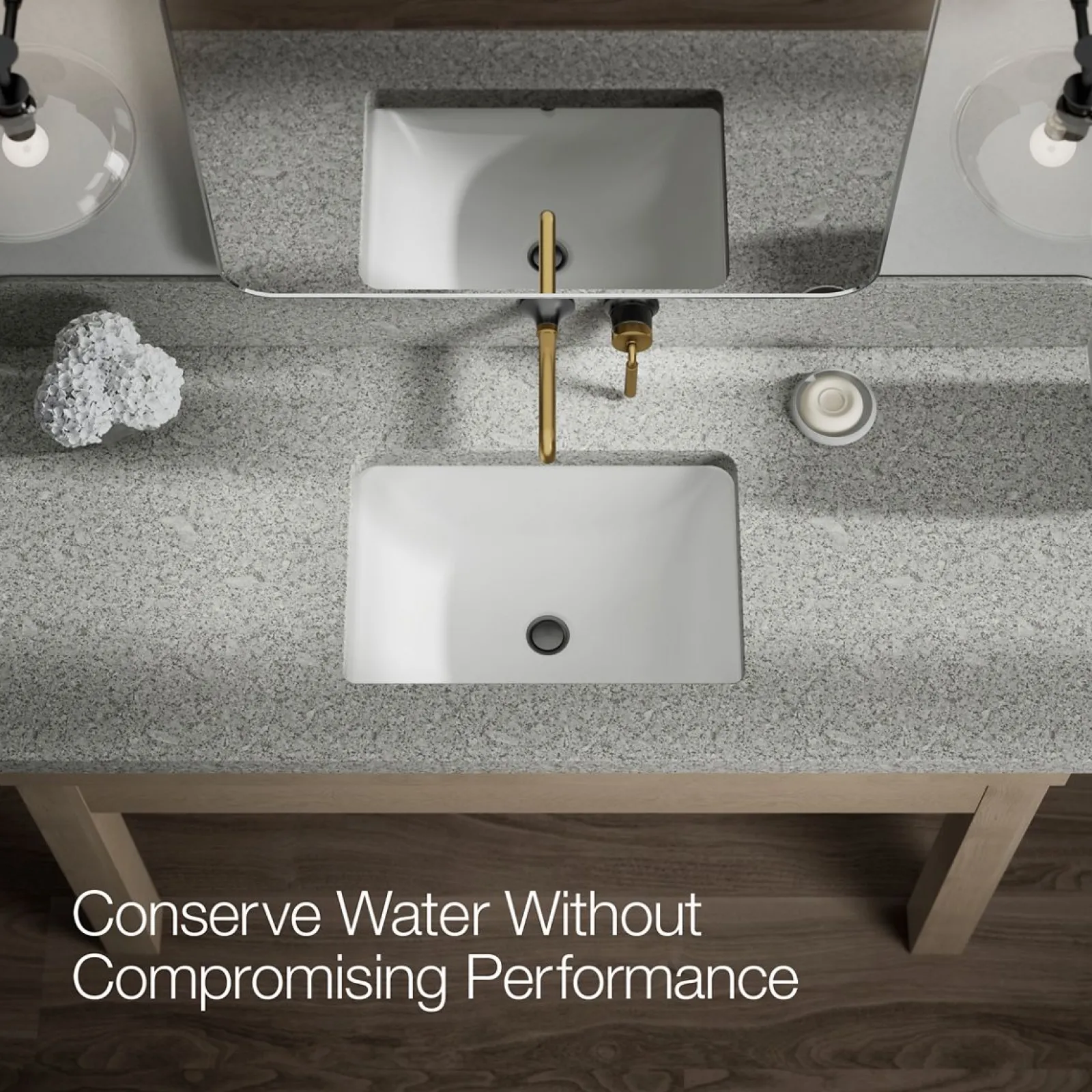 Wall-mount single-handle bathroom sink faucet, 1.2 gpm^Kohler Best