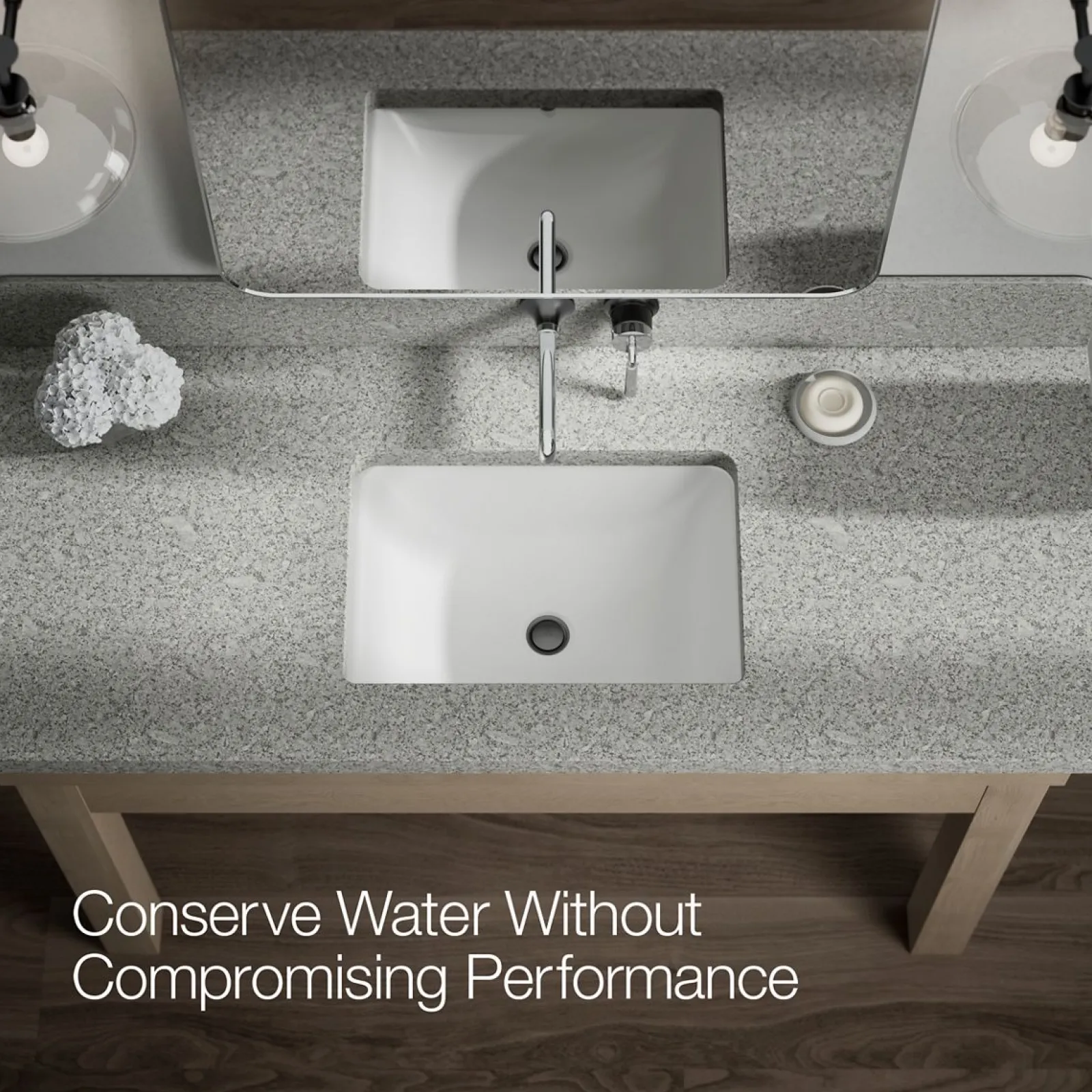 Wall-mount single-handle bathroom sink faucet, 1.2 gpm^Kohler Best
