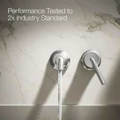 Wall-mount single-handle bathroom sink faucet, 1.2 gpm^Kohler Best