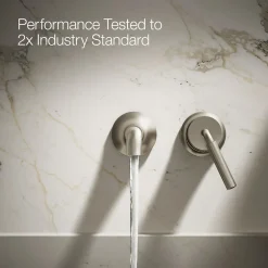 Wall-mount single-handle bathroom sink faucet, 1.2 gpm^Kohler Best