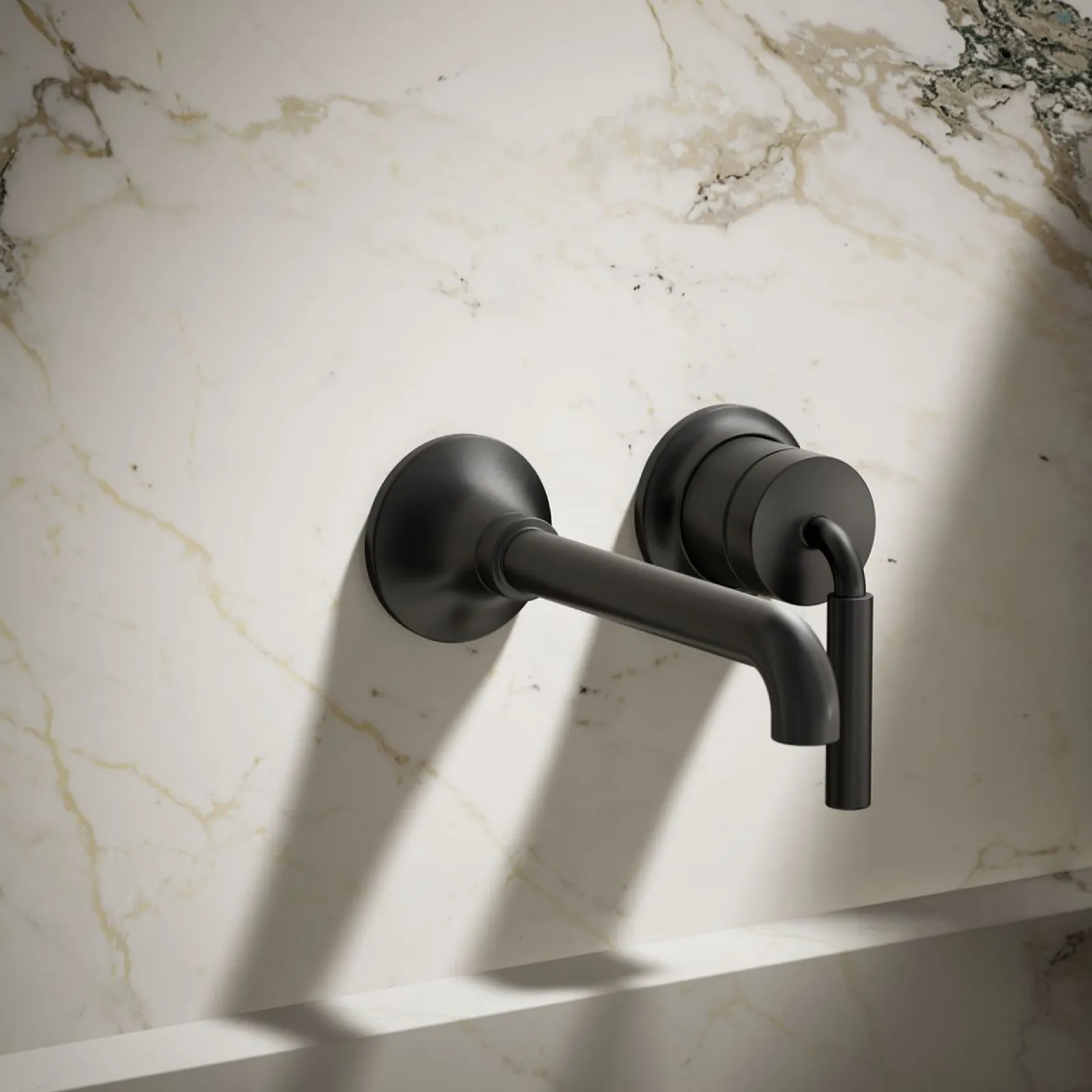 Wall-mount single-handle bathroom sink faucet, 1.2 gpm^Kohler Best