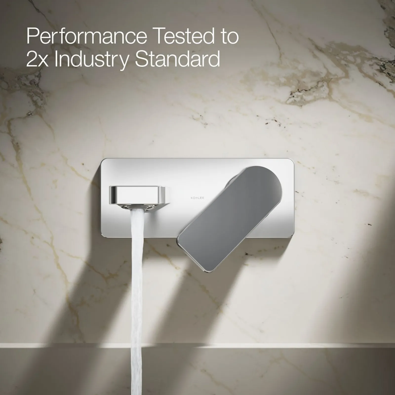 Wall-mount single-handle bathroom sink faucet, 1.2 gpm^Kohler Sale