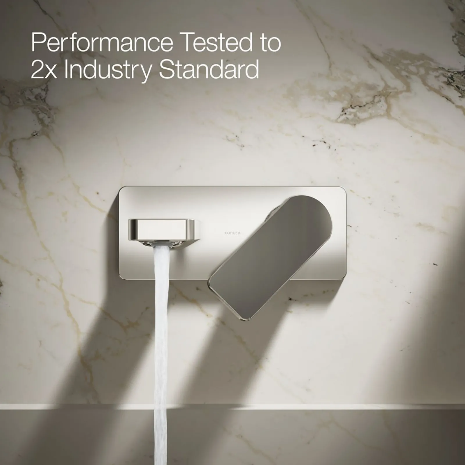 Wall-mount single-handle bathroom sink faucet, 1.2 gpm^Kohler Sale