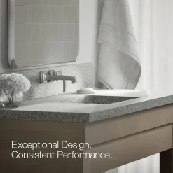Wall-mount single-handle bathroom sink faucet, 1.2 gpm^Kohler Online