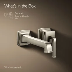 Wall-mount single-handle bathroom sink faucet, 1.2 gpm^Kohler Online