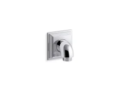 Wall-mount supply elbow with check valve^Kohler Hot