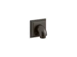 Wall-mount supply elbow with check valve^Kohler Hot