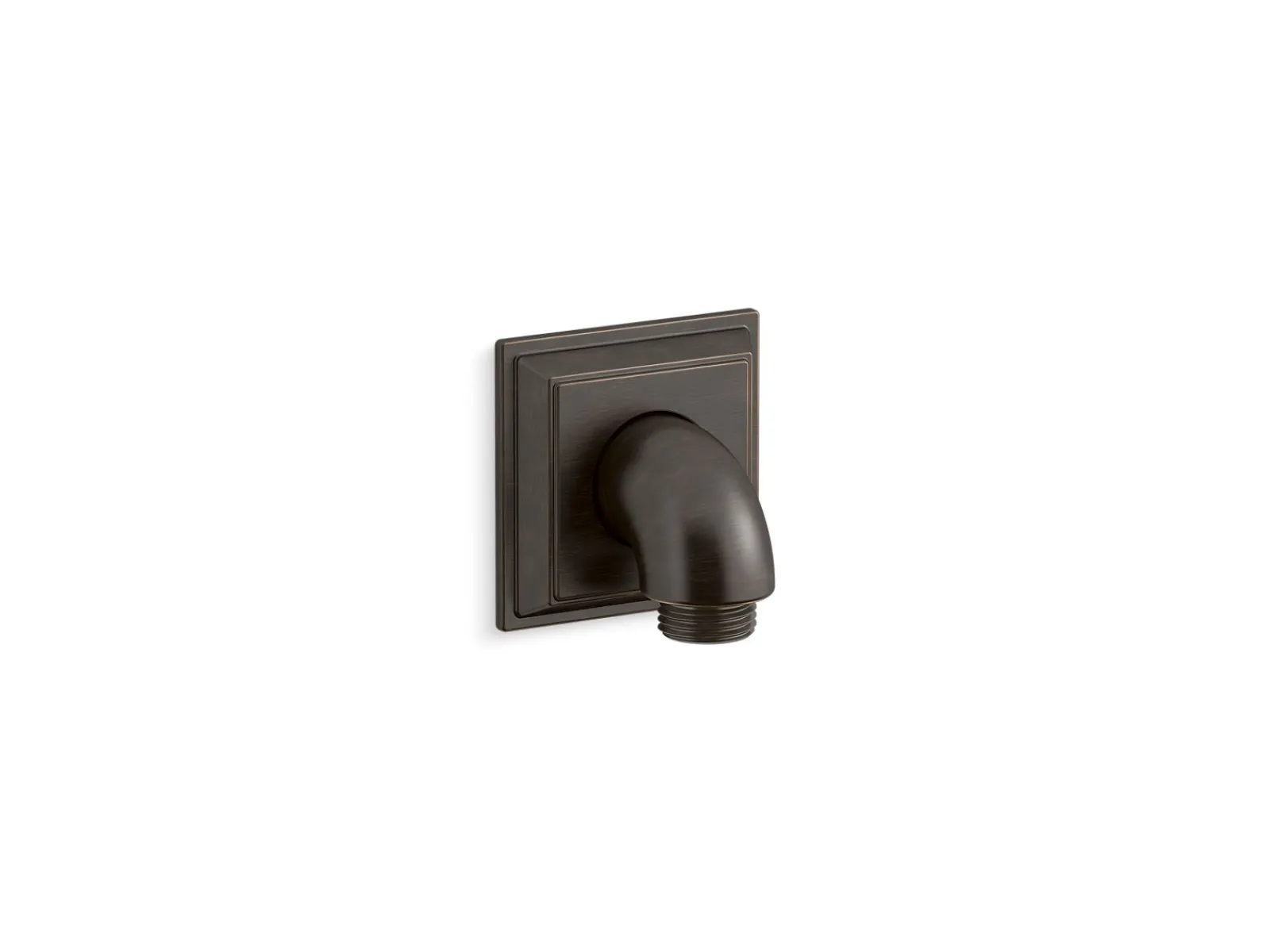 Wall-mount supply elbow with check valve^Kohler Hot