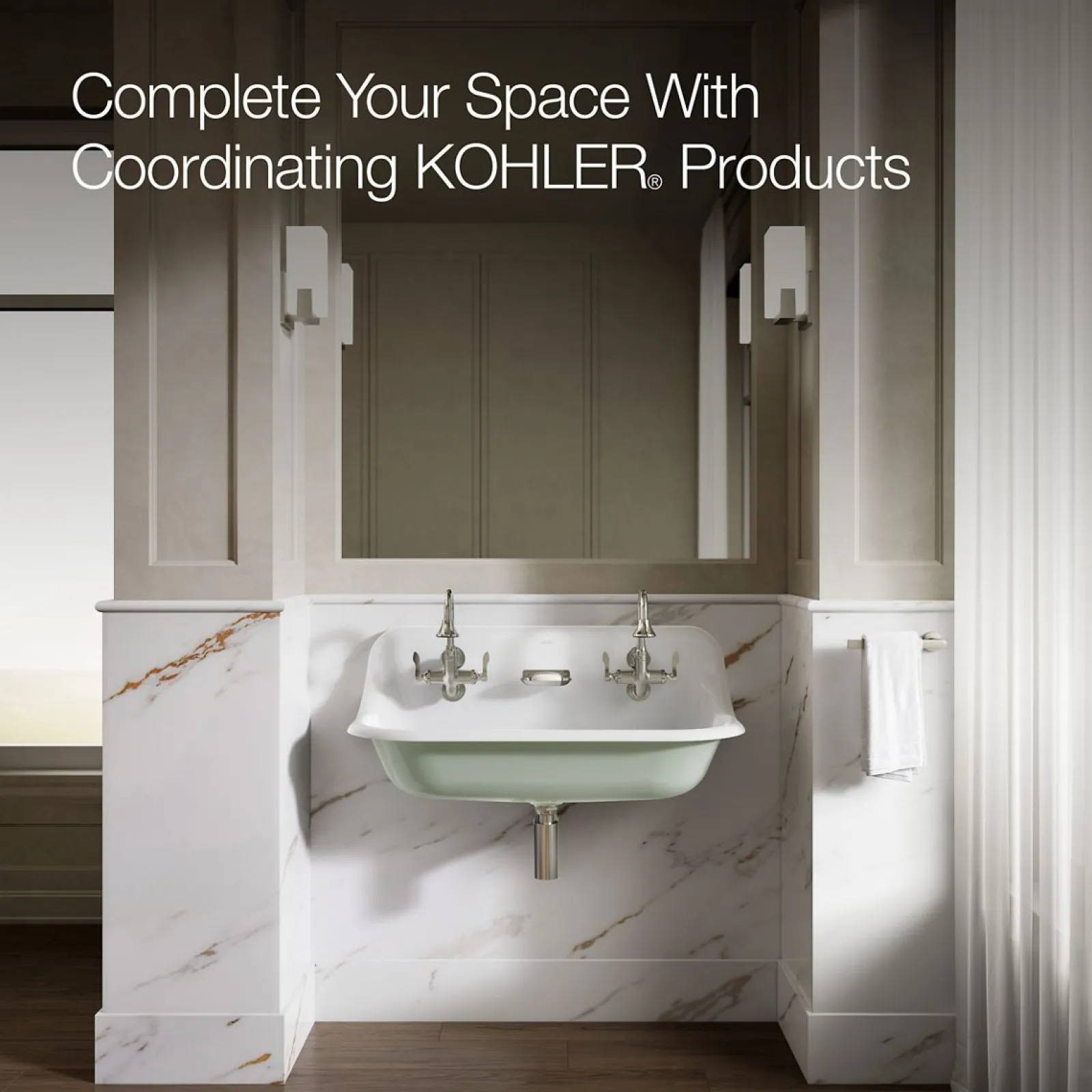 36" wall-mount utility sink^Kohler New