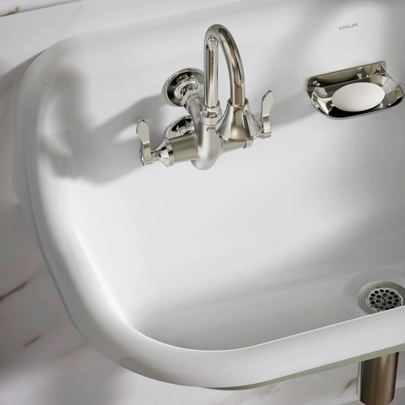 36" wall-mount utility sink^Kohler New