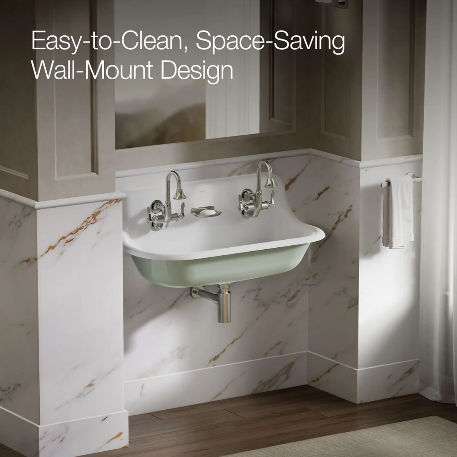 36" wall-mount utility sink^Kohler New