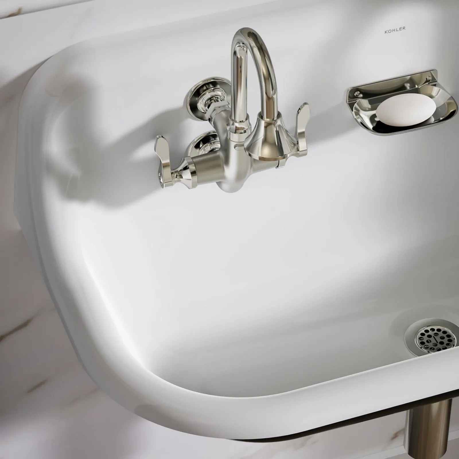 36" wall-mount utility sink^Kohler New