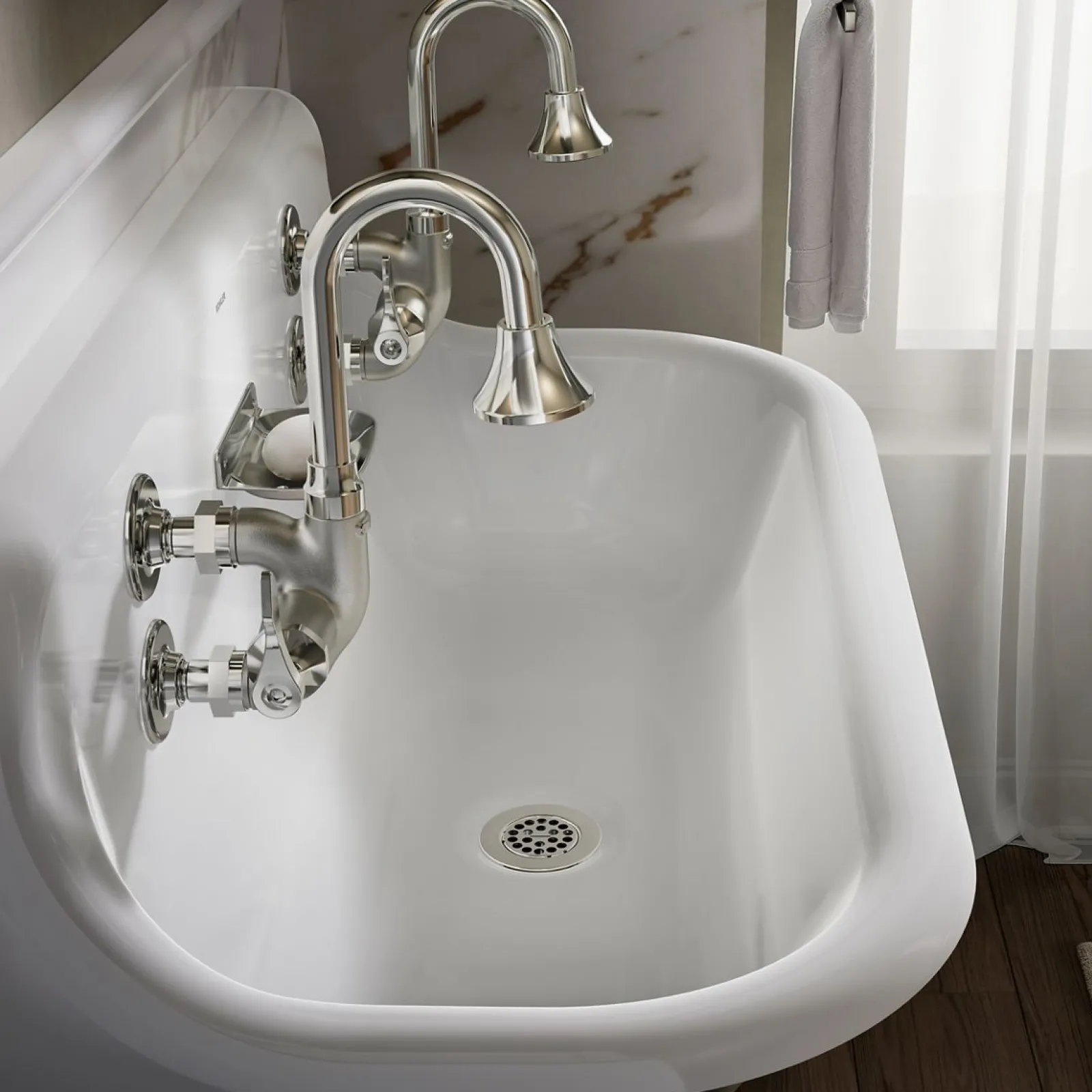 36" wall-mount utility sink^Kohler New