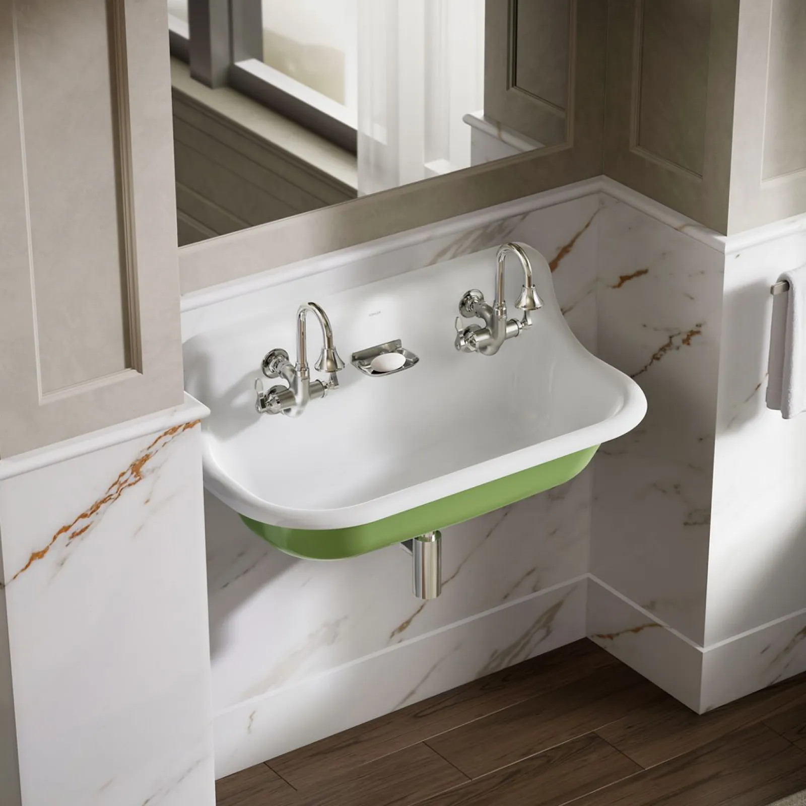 36" wall-mount utility sink^Kohler Online