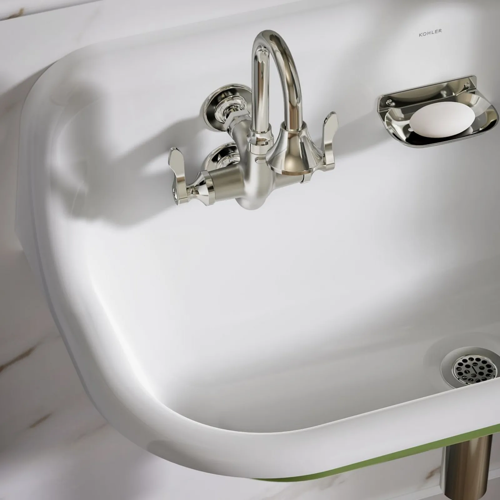 36" wall-mount utility sink^Kohler Online