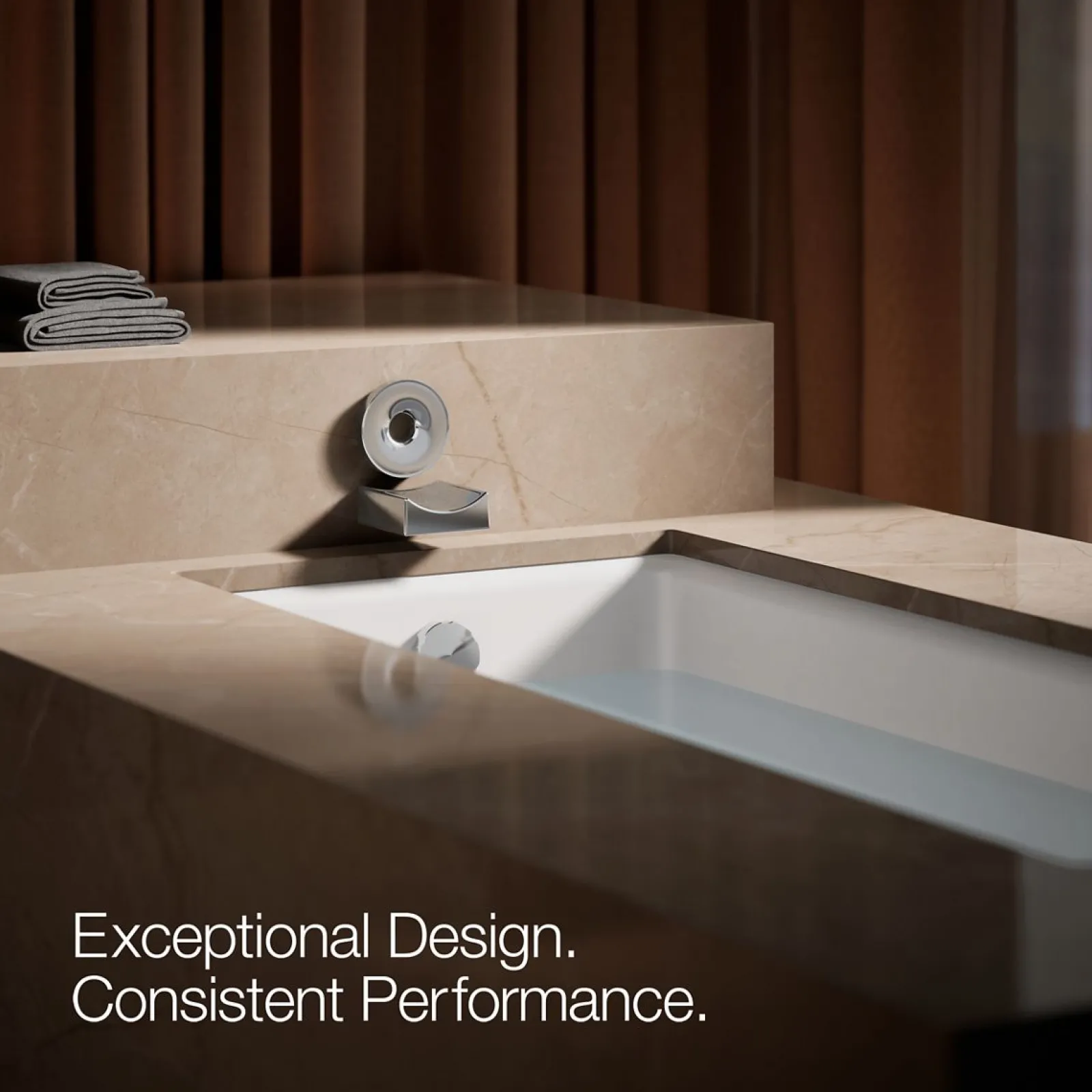 Wall- or -ceiling-mount bath filler^Kohler Online