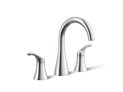 Widespread bathroom sink faucet, 0.5 gpm^Kohler