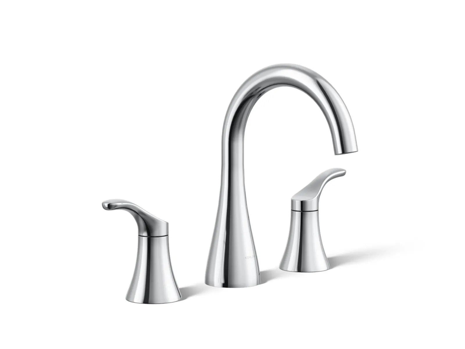 Widespread bathroom sink faucet, 0.5 gpm^Kohler
