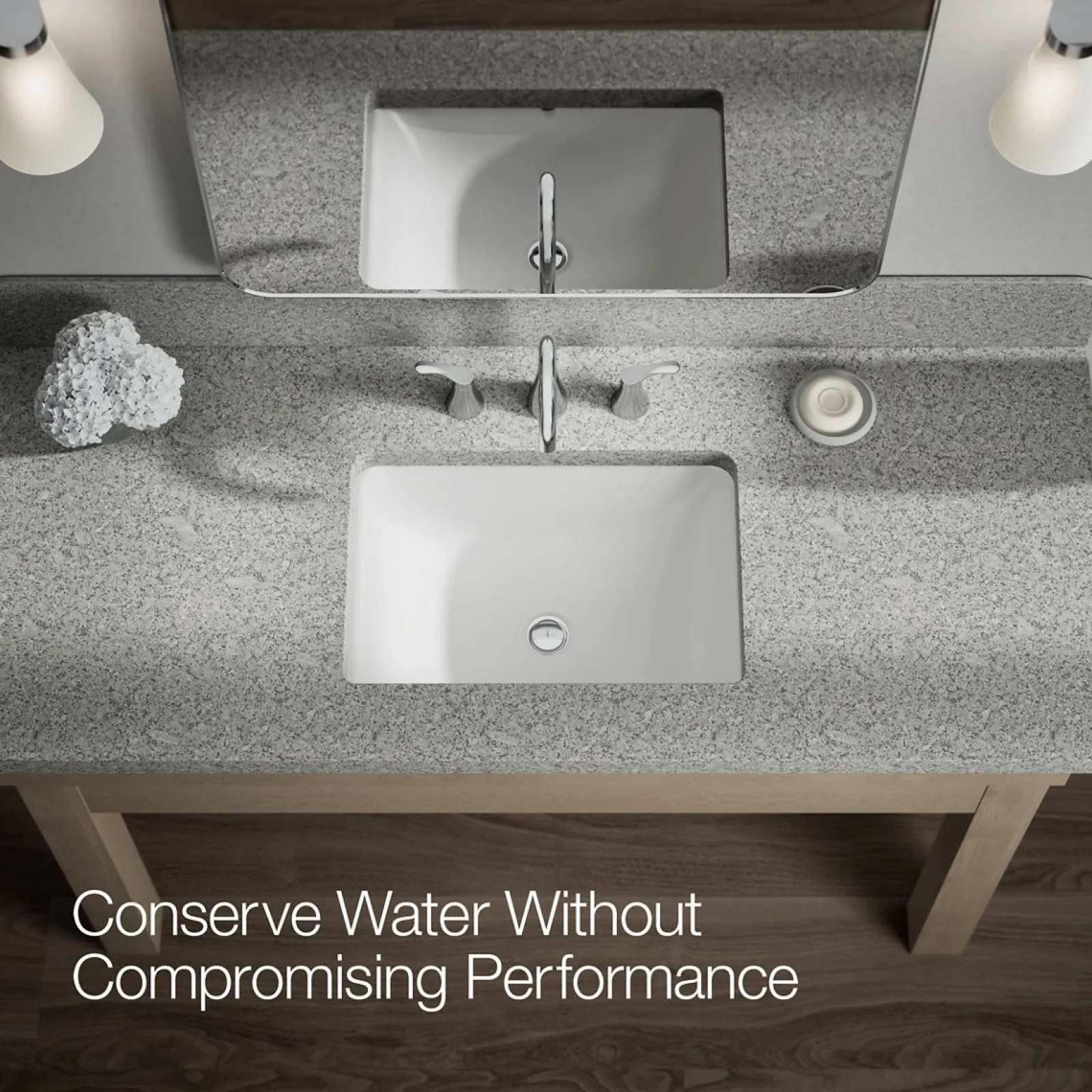 Widespread bathroom sink faucet, 1.2 gpm^Kohler Best