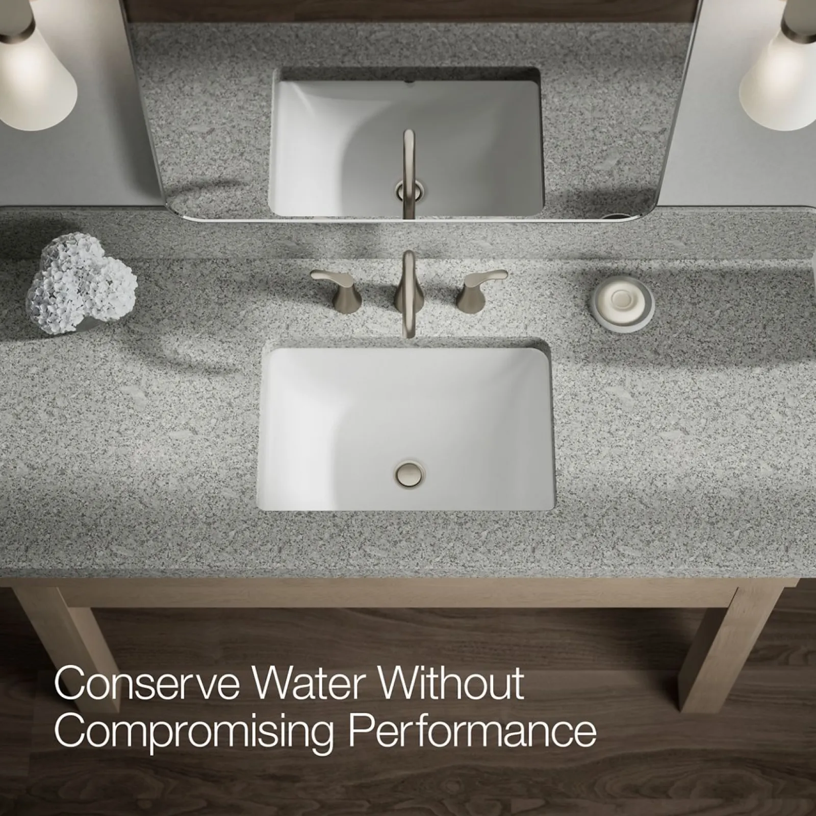 Widespread bathroom sink faucet, 1.2 gpm^Kohler Best