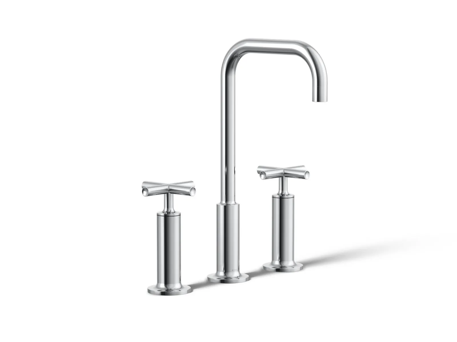 Widespread bathroom sink faucet with Cross handles, 1.2 gpm^Kohler Hot
