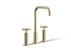 Widespread bathroom sink faucet with Cross handles, 1.2 gpm^Kohler Hot