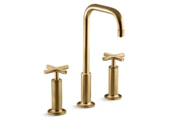 Widespread bathroom sink faucet with Cross handles, 1.2 gpm^Kohler Hot