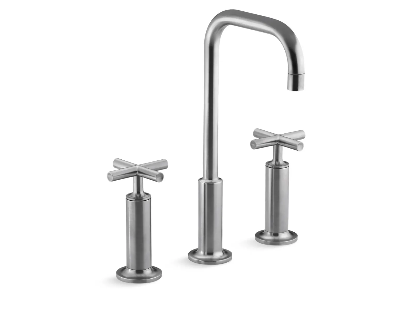 Widespread bathroom sink faucet with Cross handles, 1.2 gpm^Kohler Hot