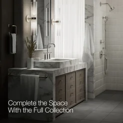 Widespread bathroom sink faucet with Cross handles, 1.2 gpm^Kohler Hot