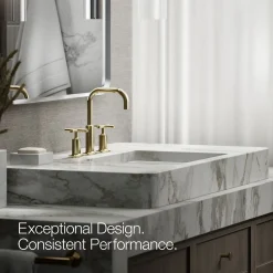 Widespread bathroom sink faucet with Cross handles, 1.2 gpm^Kohler Clearance