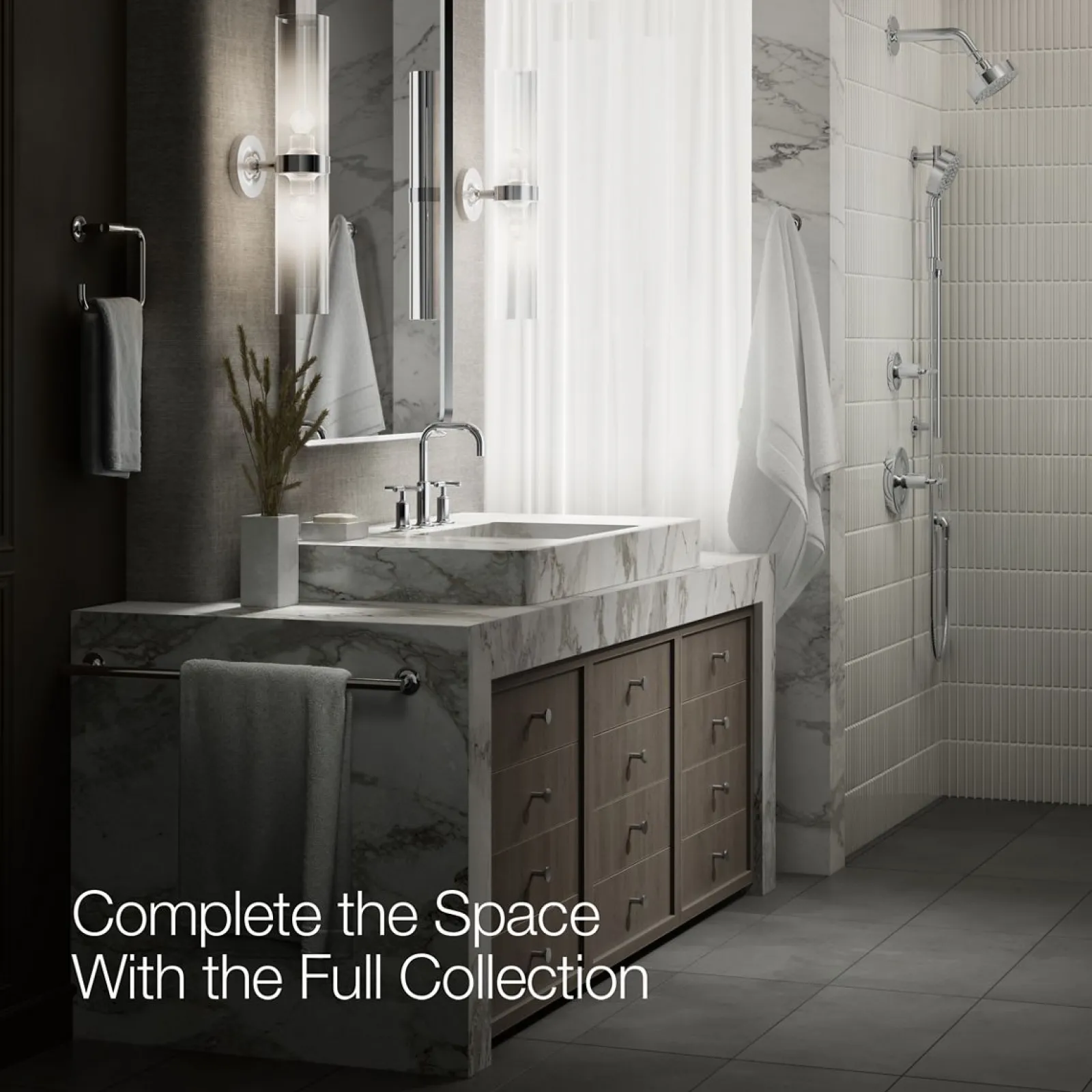 Widespread bathroom sink faucet with Cross handles, 1.2 gpm^Kohler Clearance