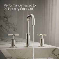Widespread bathroom sink faucet with Cross handles, 1.2 gpm^Kohler Clearance