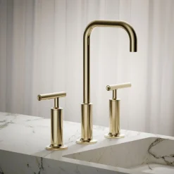 Widespread bathroom sink faucet with Lever handles, 1.2 gpm^Kohler Online
