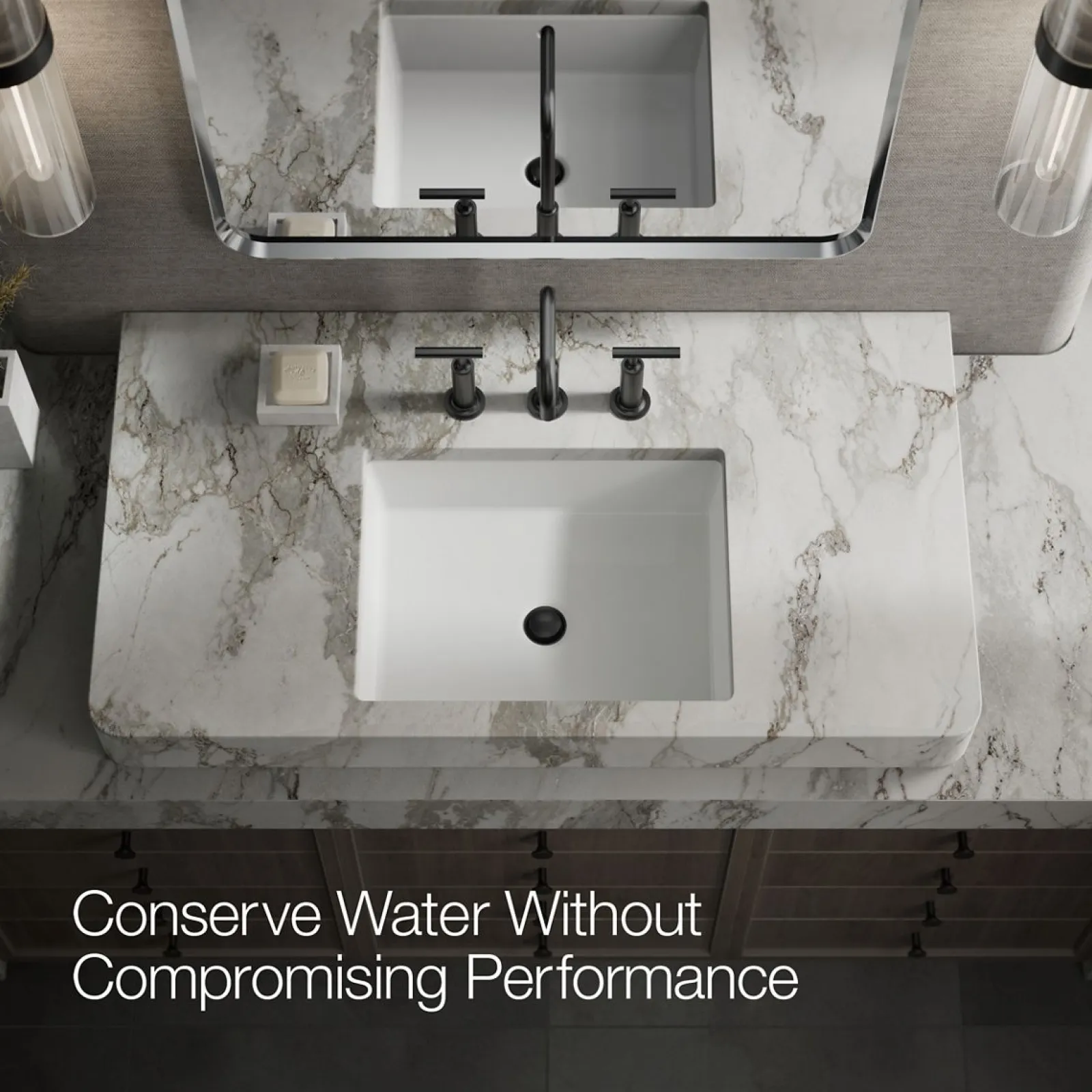 Widespread bathroom sink faucet with Lever handles, 1.2 gpm^Kohler Online