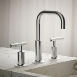 Widespread bathroom sink faucet with Lever handles, 1.2 gpm^Kohler Clearance