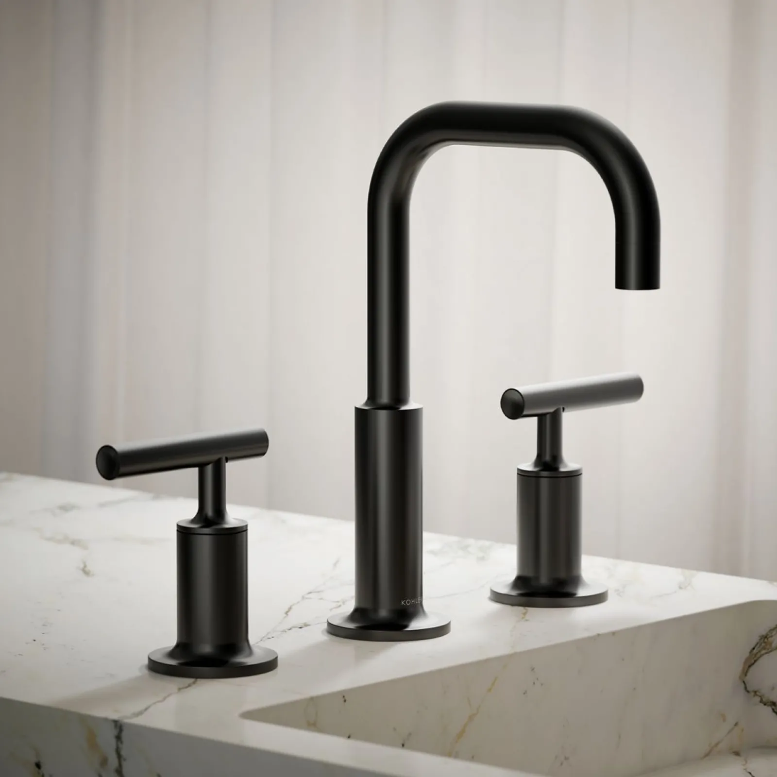 Widespread bathroom sink faucet with Lever handles, 1.2 gpm^Kohler Clearance