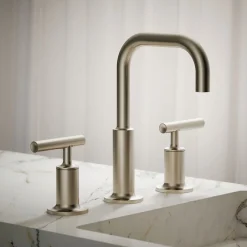 Widespread bathroom sink faucet with Lever handles, 1.2 gpm^Kohler Clearance