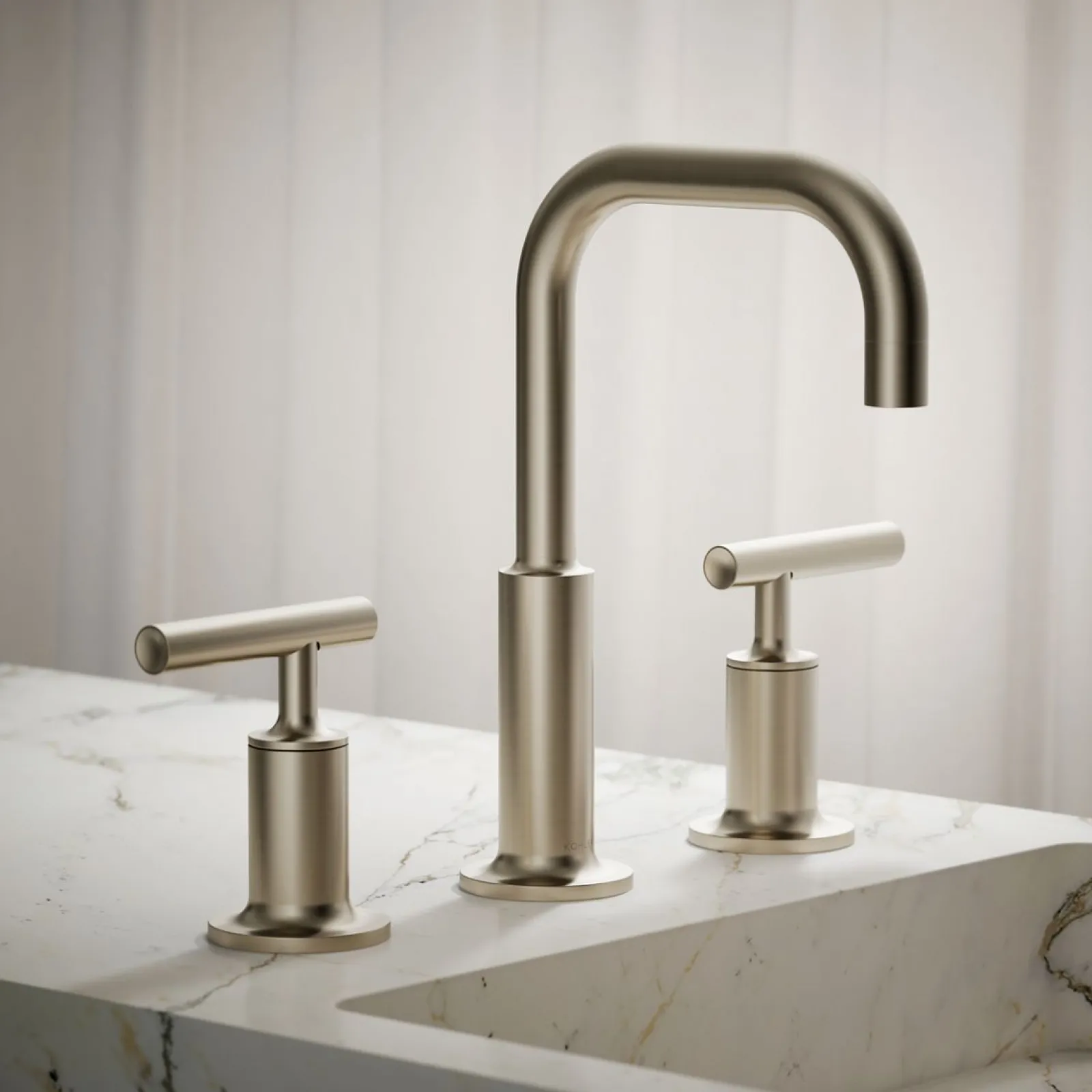Widespread bathroom sink faucet with Lever handles, 1.2 gpm^Kohler Clearance