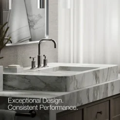 Widespread bathroom sink faucet with Lever handles, 1.2 gpm^Kohler Clearance
