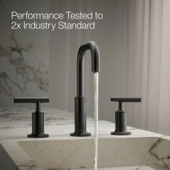 Widespread bathroom sink faucet with Lever handles, 1.2 gpm^Kohler Clearance