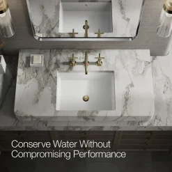 Widespread bathroom sink faucet with Cross handles, 1.2 gpm^Kohler Best