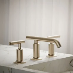 Widespread bathroom sink faucet with Lever handles, 1.2 gpm^Kohler